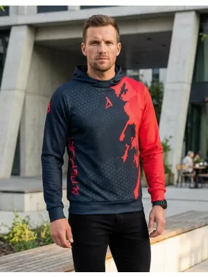 Funktionaler Sweatshirt -Premium von Männern ALTISPORT VOJ/ALM112MI01 SCHWARZ