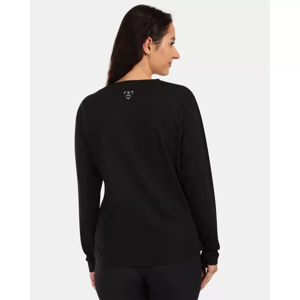 Damen-T-Shirt KILPI PROMOX-W ZL0302KI SCHWARZ 