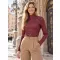 Damen-T-Shirt ALTISPORT GERDA BURGUND