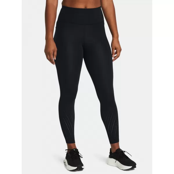  Leggings für Damen UNDER ARMOUR UA LAUNCH ELITE ANKLE TIGHTS 1383367-001 SCHWARZ 
