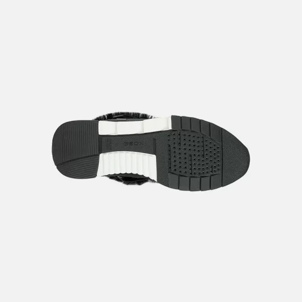  Damen-Stiefeletten GEOX FALENA SCHWARZ 