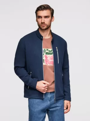 Jacke OMBRE OM-JANP-0229 DUNKELBLAU