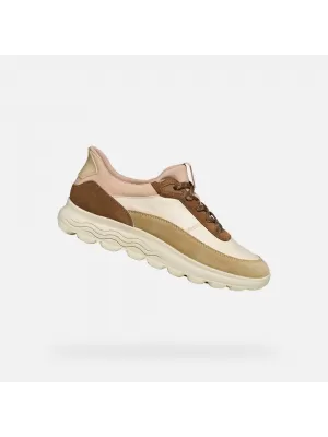Damen-Sneaker GEOX SPHERICA PLUS G009588 BEIGE