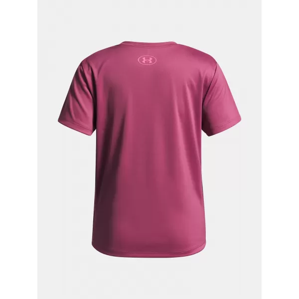  Mädchen-T-Shirt UNDER ARMOUR TECH VARSITY GRAPHIC SS 6007917-659 ROT 