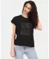 Damen-T-Shirt KILPI JERSIE-W ZL0305KI SCHWARZ