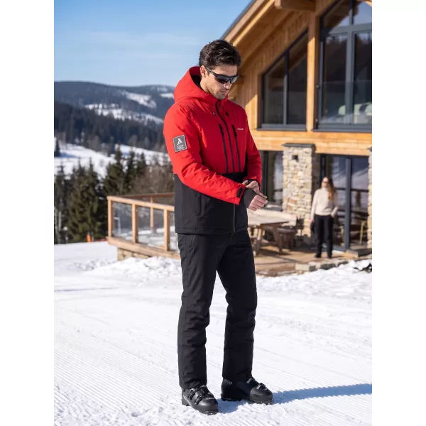  Herren-Winterjacke ALTISPORT GALLANT ROT 