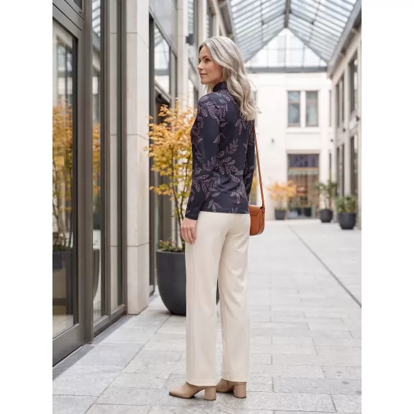 Rollkragenpullover für Damen ALTISPORT GERDA SCHWARZ 