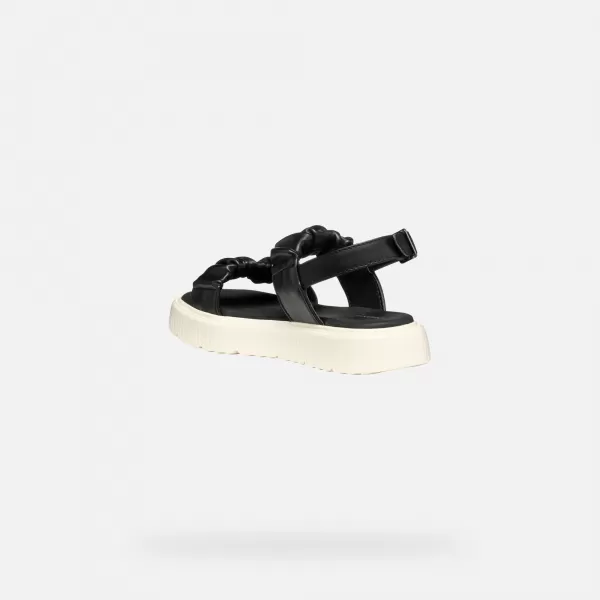  Sandalen für Mädchen GEOX KODETTE SCHWARZ 