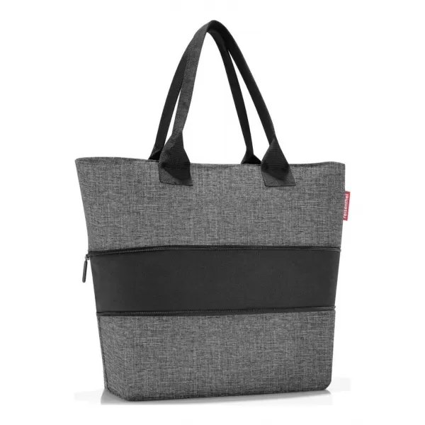  Handtasche REISENTHEL SHOPPER E1 TWIST SILBER 