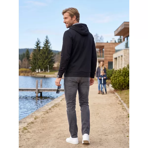  Herren-Sweatshirt ALTISPORT GORO SCHWARZ 