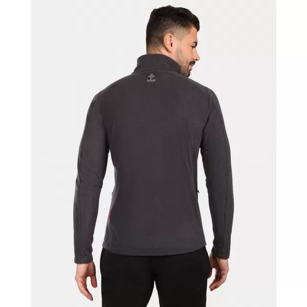  Fleece-Sweatshirt für Herren KILPI GLAMER-M ZM0208KI SCHWARZ 