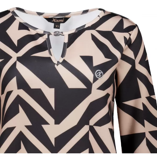 Damen-Sweatshirt KIXMI VELLI HELLBEIGE 