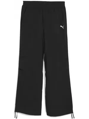 Hose PUMA WARDROBE ESS OVERSIZED PARACHUTE PANTS WV OP 63206801 PUMA SCHWARZ