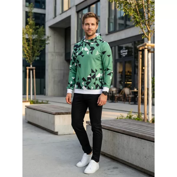  Hochwertiges Funktions-Sweatshirt für Herren ALTISPORT VOJ/ALM108MI01 MILITÄR 