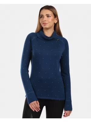 Thermo-T-Shirt für Damen KILPI JANNU-W ZL0501KI DUNKELBLAU