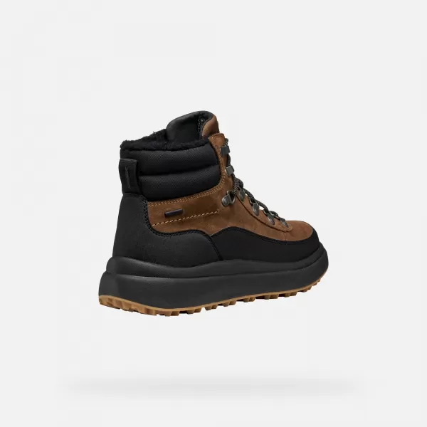  Herrenschuhe GEOX GRANITO + GRIP B A G011188 DUNKELBRAUN 