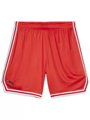 Shorts PUMA HOOPS TEAM GAME SHORT 67662904 PUMA ROT