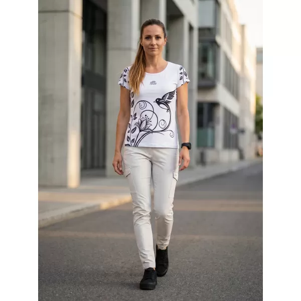  Damen Freizeitshirt Premium ALTISPORT VOJ/ALW106TR06 WEIß 