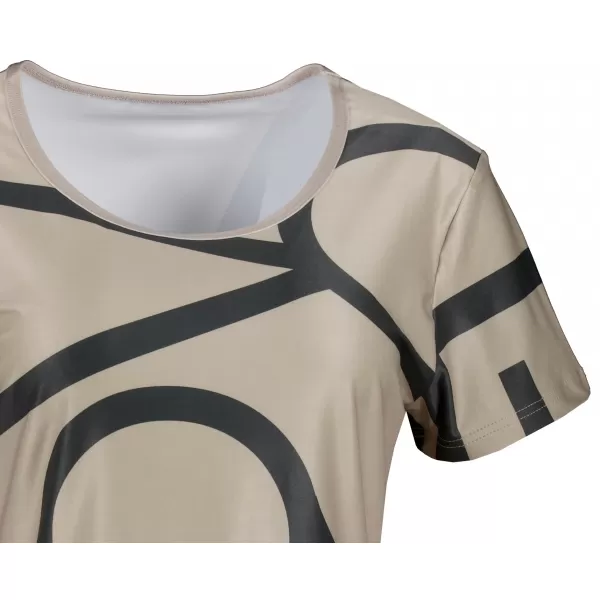  Damen erweitert T -Shirt Premium ALTISPORT VOJ/ALW085SAT02 HELLBRAUN 