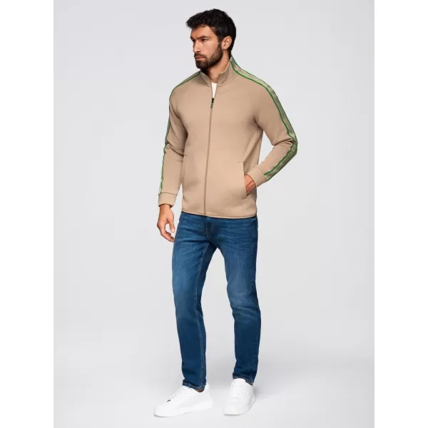  Herren-Sweatshirt OMBRE OM-SSDS-0131 BRAUN 