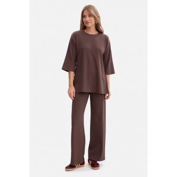  Damenbluse BEWEAR B301 BRAUN 