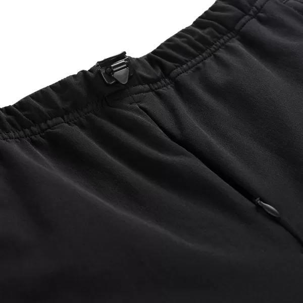  Herren -Softshellhosen ALPINE PRO HURF 2 SCHWARZ 