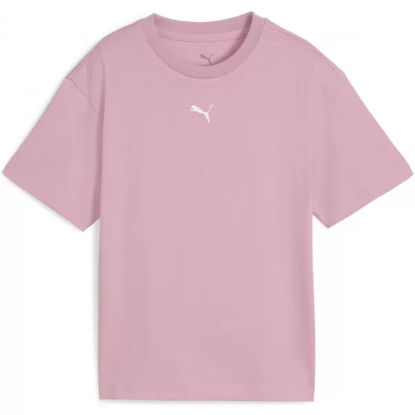  T -Shirt PUMA ESS BOXY TEE G 68513165 ROSA GEGOSSEN 
