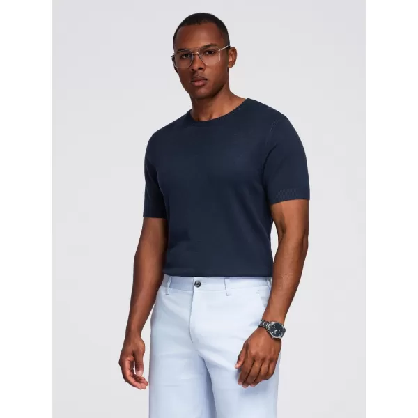  Herrenhemd OMBRE OM-TSCT-0252 MARINEBLAU 