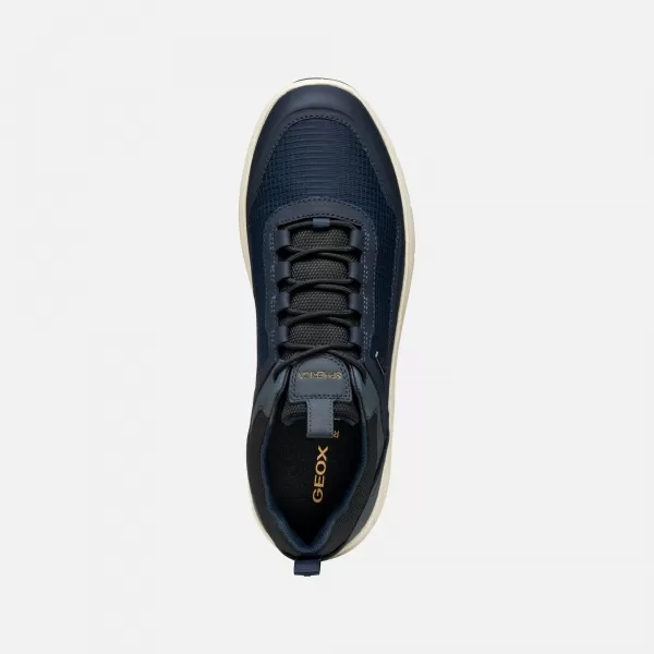  Herren-Sneaker GEOX SPHERICA 4X4 B ABX G011287 DUNKELBLAU 