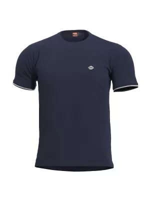 T-Shirt PENTAGON LEVANTES CREWNECK STRIPES K09026 MARINEBLAU
