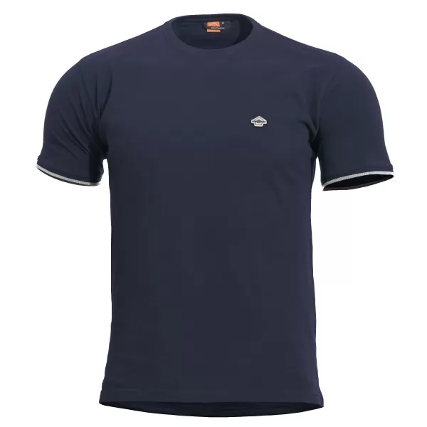  T-Shirt PENTAGON LEVANTES CREWNECK STRIPES K09026 MARINEBLAU 
