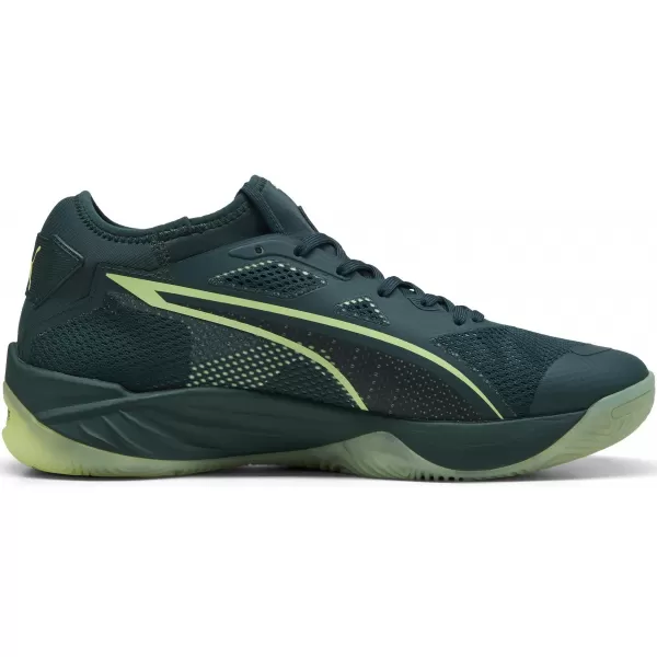  Herrenschuhe PUMA ELIMINATE NITRO SQD 4 10843801 GRÜN/SPRUDELIG/WEIß/SILBER 