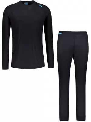 Herren-Thermoset ALTISPORT GAIN SCHWARZ