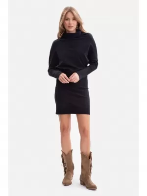 Kleid BEWEAR B309 SCHWARZ