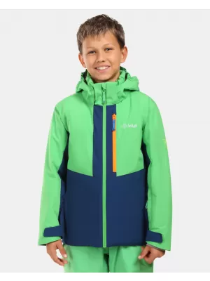 Skijacke für Jungen KILPI DENVER-JB ZJ0101KI GRÜN