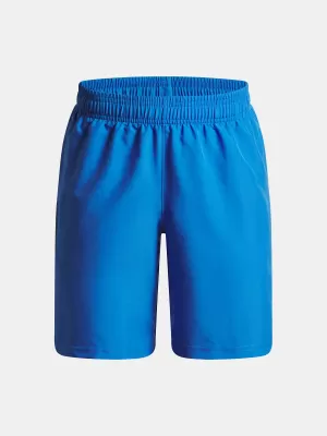 Shorts für Jungen UNDER ARMOUR UA TECH WOVEN WORDMARK SHORT 1383341-402 BLAU