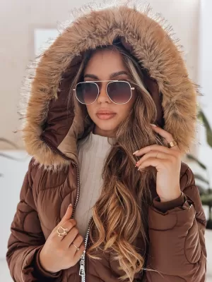 Damenjacke DSTREET TY4936 BRAUN