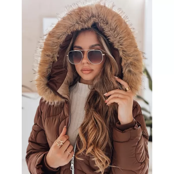  Damenjacke DSTREET TY4936 BRAUN 