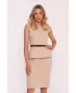Kleid STYLOVE S427 BEIGE