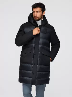Jacke OMBRE OM-JALJ-0308 SCHWARZ