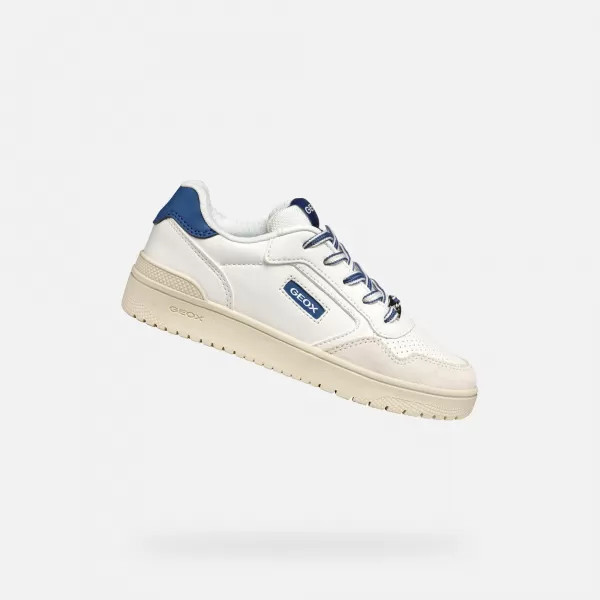  Turnschuhe für Jungen GEOX WASHIBA J55LQD05422C0899 WEIß 