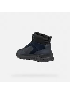 Herren-Stiefeletten GEOX SPHERICA 4X4 ABX G006729 DUNKELBLAU