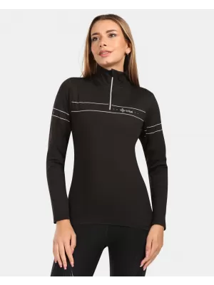 Thermo-T-Shirt für Damen KILPI LEEMA-W ZL0504KI SCHWARZ