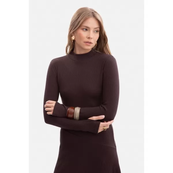  Kleid BEWEAR B299 DUNKLE SCHOKOLADE 