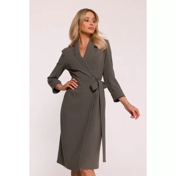  Kleid STYLOVE S415 KHAKI 