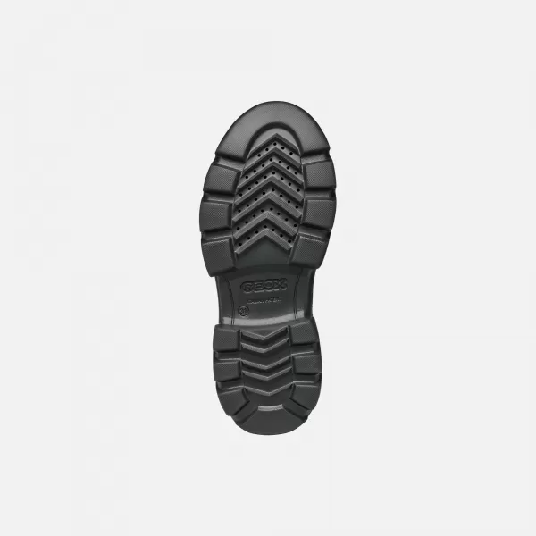  Stiefeletten für Mädchen GEOX JUNETTE J56HVB000BCC9999 SCHWARZ 