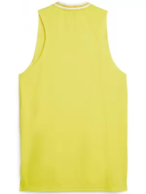 Herren-Tanktop PUMA HOOPS TEAM GAME JERSEY 67662805 CYBER-GELB