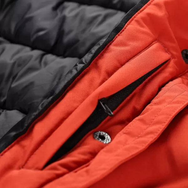  Damenjacke ALPINE PRO WERDA 2 ROT 