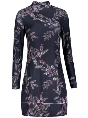 Rollkragenpullover für Damen ALTISPORT GWENITH SCHWARZ