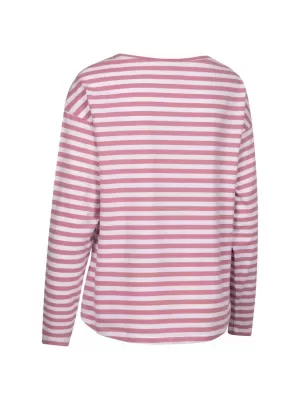 Damen-Sweatshirt TRESPASS THELMA ROSAFARBENER DUNSTSTREIFEN
